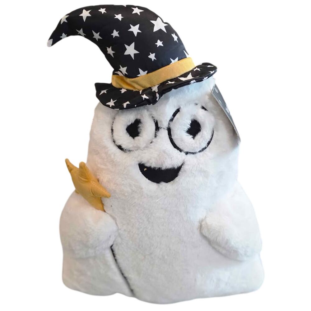 New Martha Stewart "Koda" Wizard Ghost Pillow - 20" Tall of Halloween Fun